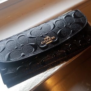 Black Coach Wallet